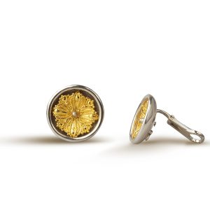 16.015.016.S0 Grande Round Earrings - ''RIZES''